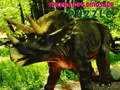 Xogo Puzle de Dinosauro Triceratops en liña