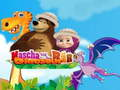 Xogo Masha e o Oso: Dinosaurs en liña