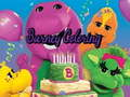 Xogo Coloración de Barney en liña