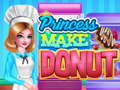 Xogo Princesa Fai Donuts en liña