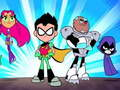 Xogo Recollida de rompecabezas dos Teen Titans en liña