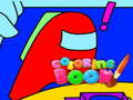 Xogo Libro de colorear Among Us en liña