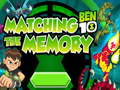 Xogo Ben 10: Xogo de Memoria en liña