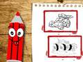 Xogo Libro de Colorear Coches de Volta á Escola en liña