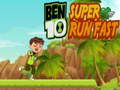 Xogo Ben 10 Correr Super Rápido en liña