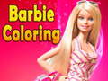 Xogo Coloreando a Barbie en liña