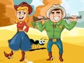 Xogo Puzzle Vaqueiros do Oeste Salvaxe en liña