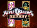 Xogo Memoria dos Power Rangers en liña