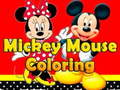 Xogo Colorear a Mickey Mouse en liña