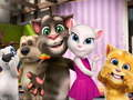 Xogo GF Rompecabezas Talking Tom en liña