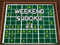 Xogo Sudoku de Fin de Semana 21 en liña