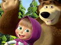 Xogo Masha e o Oso: Puzzle en liña