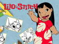 Xogo Libro de colorear Lilo e Stitch en liña