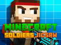 Xogo Quebra-cabezas Soldados Minecraft en liña