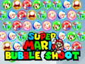 Xogo Super Mario Disparo de Burbullas en liña
