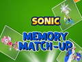 Xogo Sonic: Emparellamento de Memoria en liña