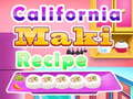 Xogo Receita de Maki California en liña