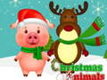 Xogo Animais de Nadal  en liña