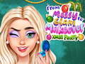 Xogo De Desordenado a #Glam: Maquillaje para Festa de Nadal en liña