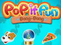Xogo Pop it Diversión Bang-Bang en liña