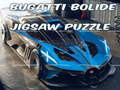 Xogo Rompecabezas Jigsaw Bugatti Bolide en liña