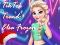 Xogo Tendencia TikTok: Elsa Congelada en liña