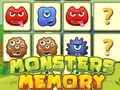 Xogo Memoria dos Monstros en liña