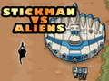 Xogo Stickman contra alieníxenas en liña