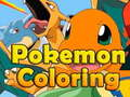 Xogo Coloración Pokémon en liña