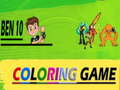 Xogo Colorea Ben 10 en liña