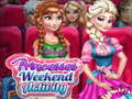 Xogo Actividades de fin de semana das princesas en liña