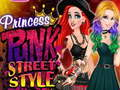 Xogo Concurso de Estilo de Rua da Princesa Punk en liña
