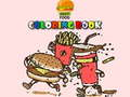 Xogo Libro de Colorear de Comida Rápida en liña