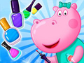 Xogo Salón de Manicura Hippopotamo en liña