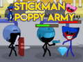 Xogo Stickman contra o exército Poppy en liña