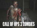 Xogo Chamada de Ops 3: Zombis en liña