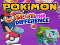 Xogo Pokémon Atopa as diferencias en liña