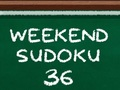 Xogo Sudoku de Fin de Semana 36 en liña