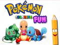 Xogo Divertimento Colorindo Pokémon en liña
