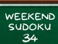 Xogo Sudoku de Fin de Semana 34 en liña