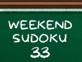 Xogo Sudoku de Fin de Semana 33 en liña