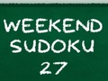 Xogo Sudoku de Fin de Semana 27 en liña