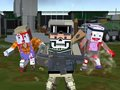 Xogo Sobrevivencia Zombie na Arena Pixel 3D de Combate en liña