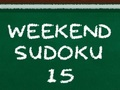 Xogo Sudoku de Fin de Semana 15 en liña
