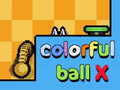 Xogo Bola Colorida X en liña