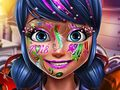Xogo Maquillaje da Nena Con Puntiños para o Ano Novo en liña
