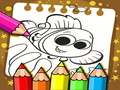 Xogo Livro de colorear 'Buscando a Nemo' en liña