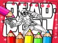 Xogo Livre de colorear de Deadpool en liña