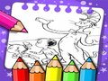 Xogo Libro de Pintura O Gato na Gorro en liña