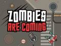 Xogo Os zombis están chegando en liña